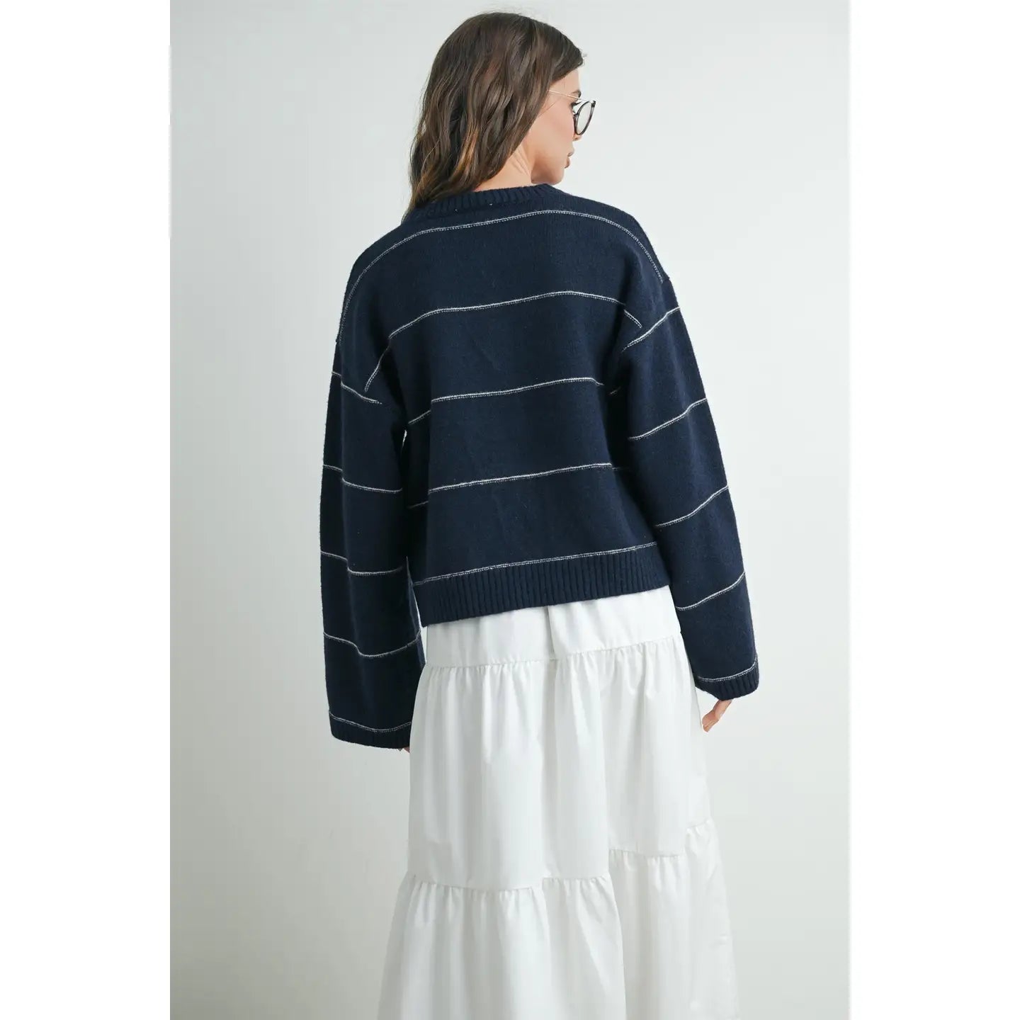 Fall Day Stripe Cardi