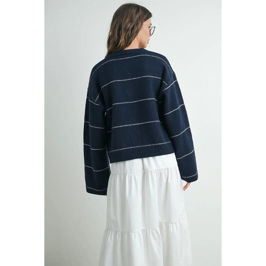 Fall Day Stripe Cardi
