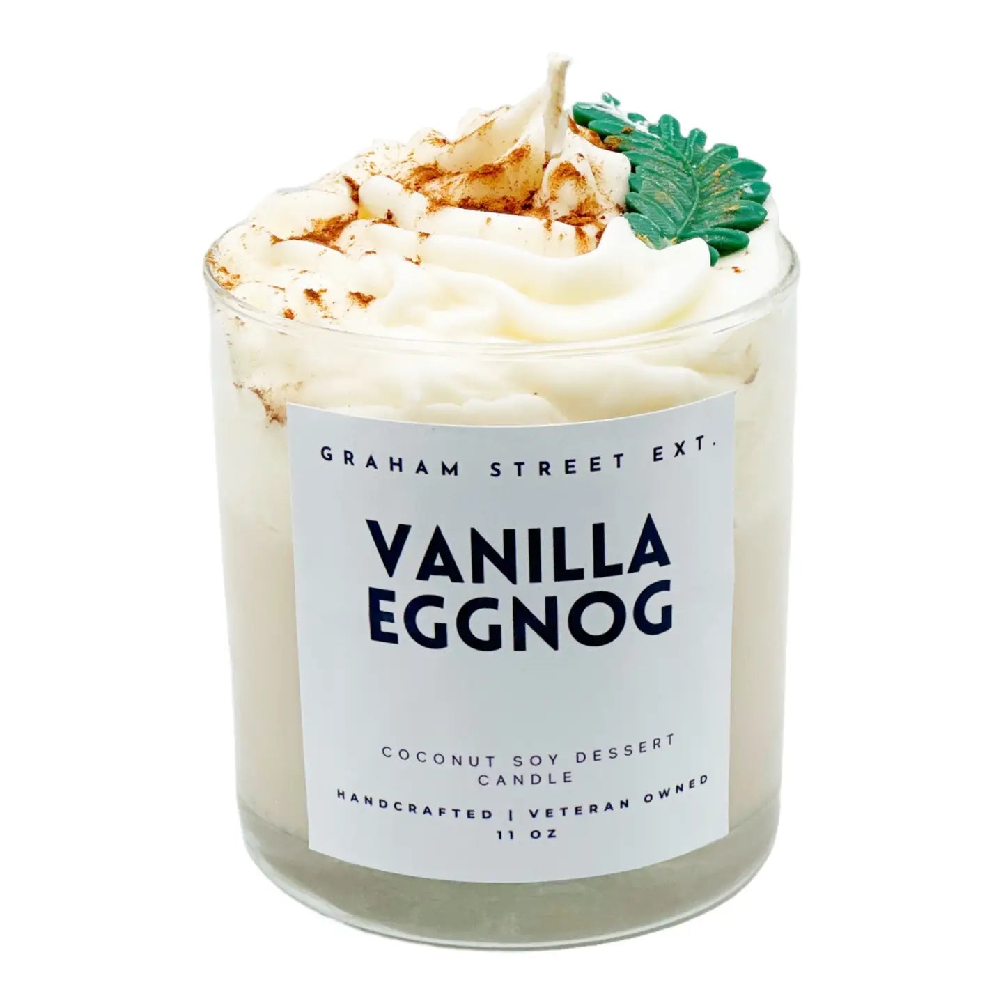 Vanilla Eggnog Dessert Candle