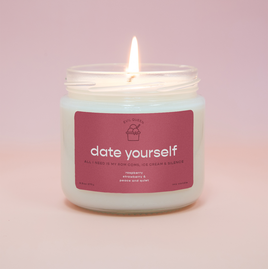 Date Yourself Candle