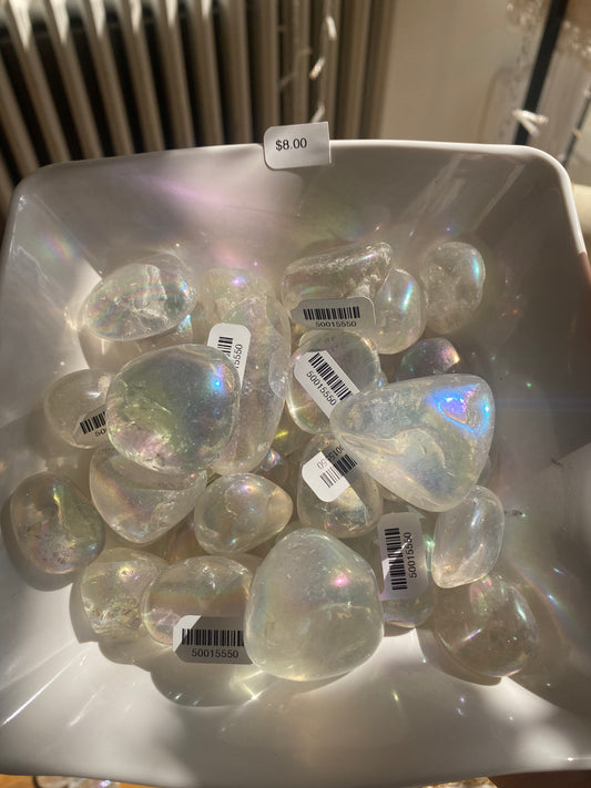Angel Aura Tumbled Crystals