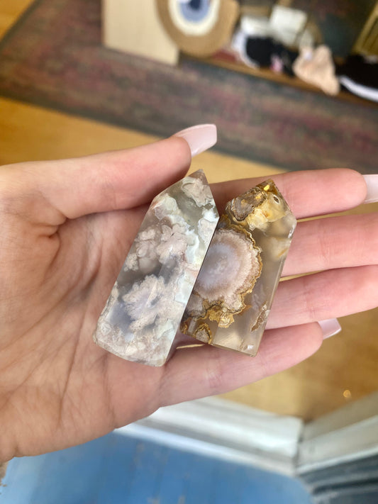 Flower Agate Points