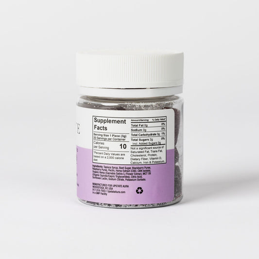 Upstate Aura Very Berry Night Full Spectrum Gummies