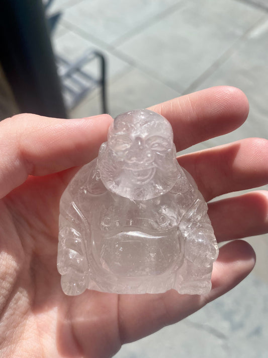 Quartz Crystal Buddha