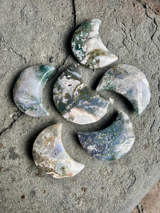 Ocean Jasper Moon Crystals