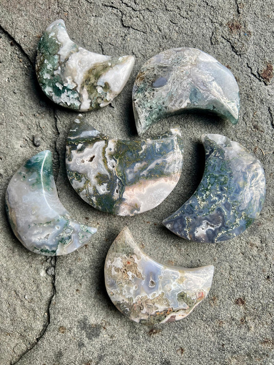 Ocean Jasper Moon Crystals