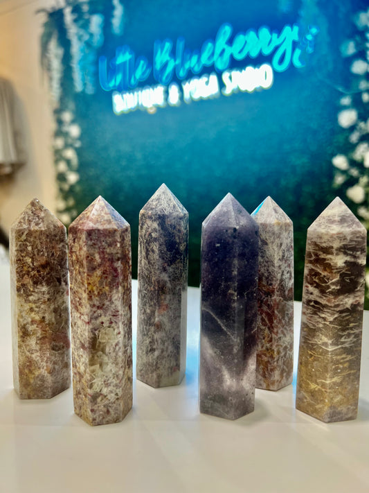 Large Unicorn Stone Crystal Points