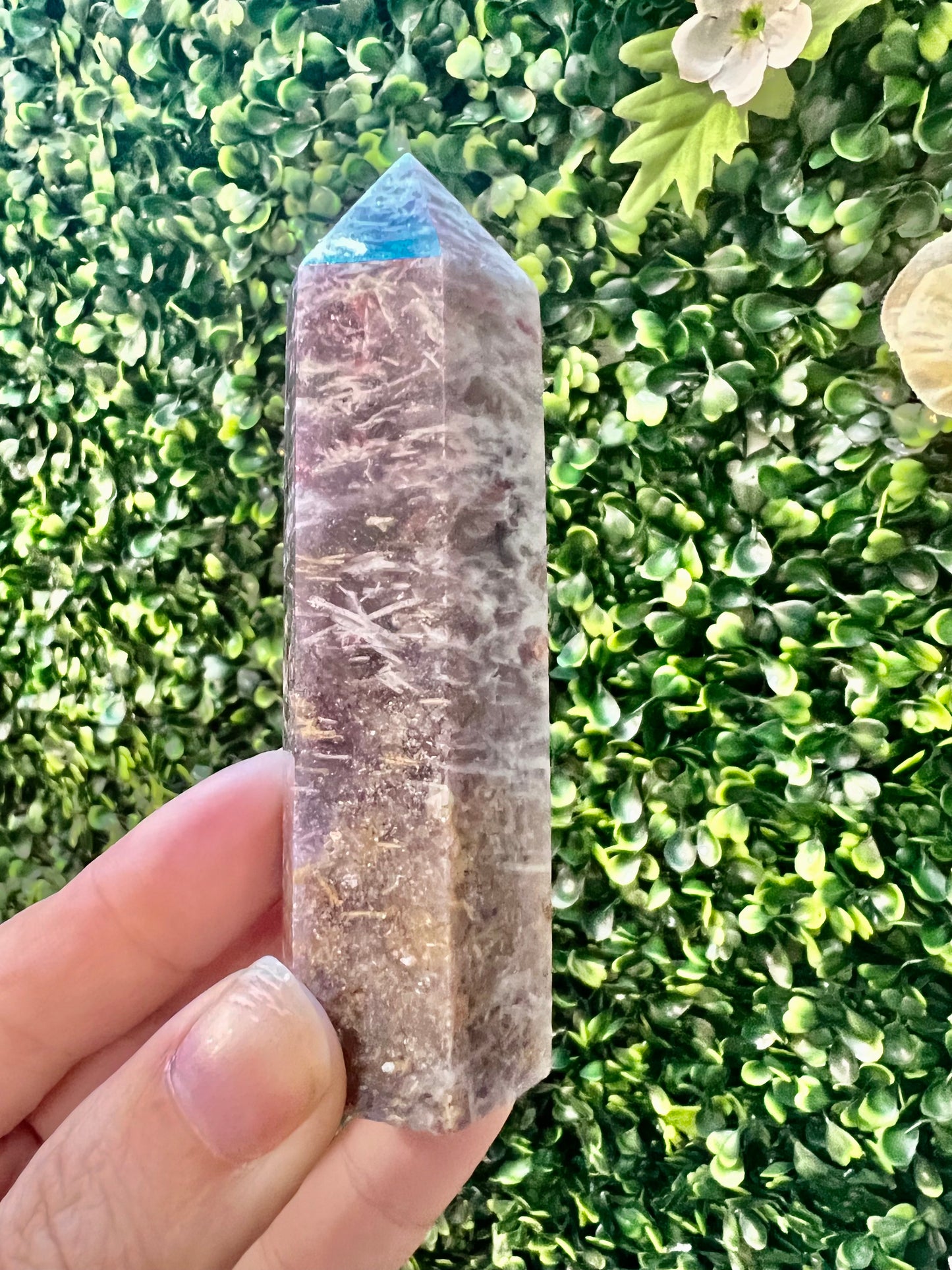 Large Unicorn Stone Crystal Points