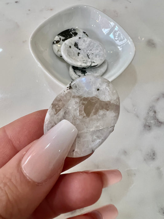 Moonstone Worry Stone Crystal