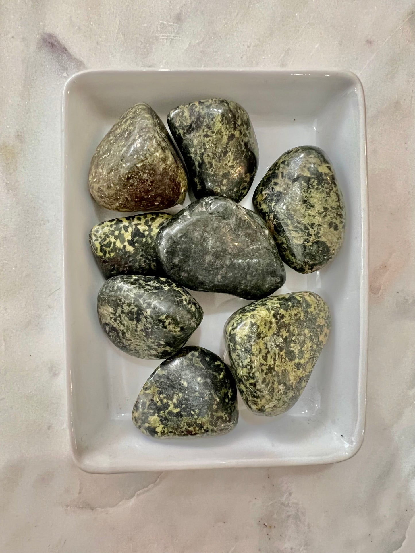 Jade Nephrite Tumbled Stone
