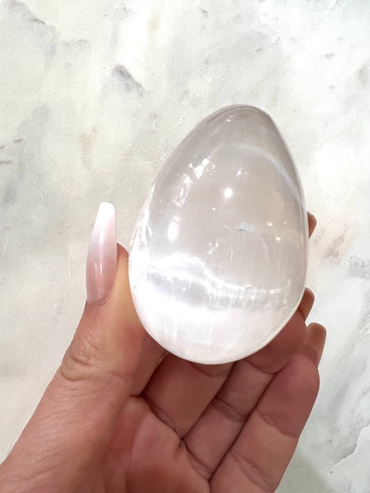 Large Egg Selenite Crystal