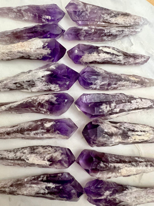 Raw Amethyst Points