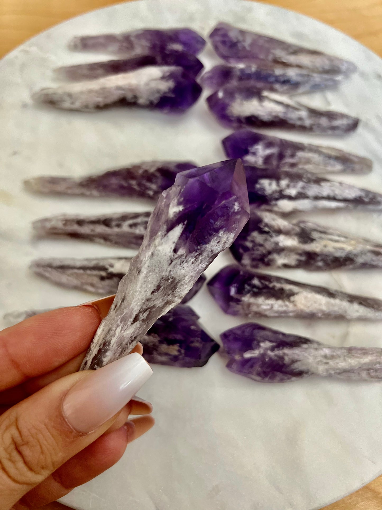 Raw Amethyst Points