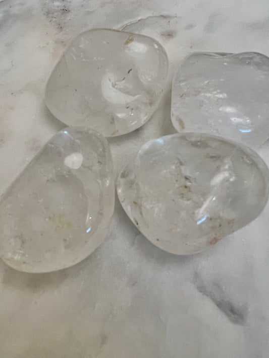 Large Tumbled Quartz Crystal