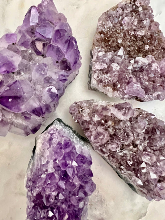 Large Raw Amethyst Clusters