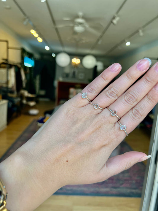 Herkimer Diamond Ring