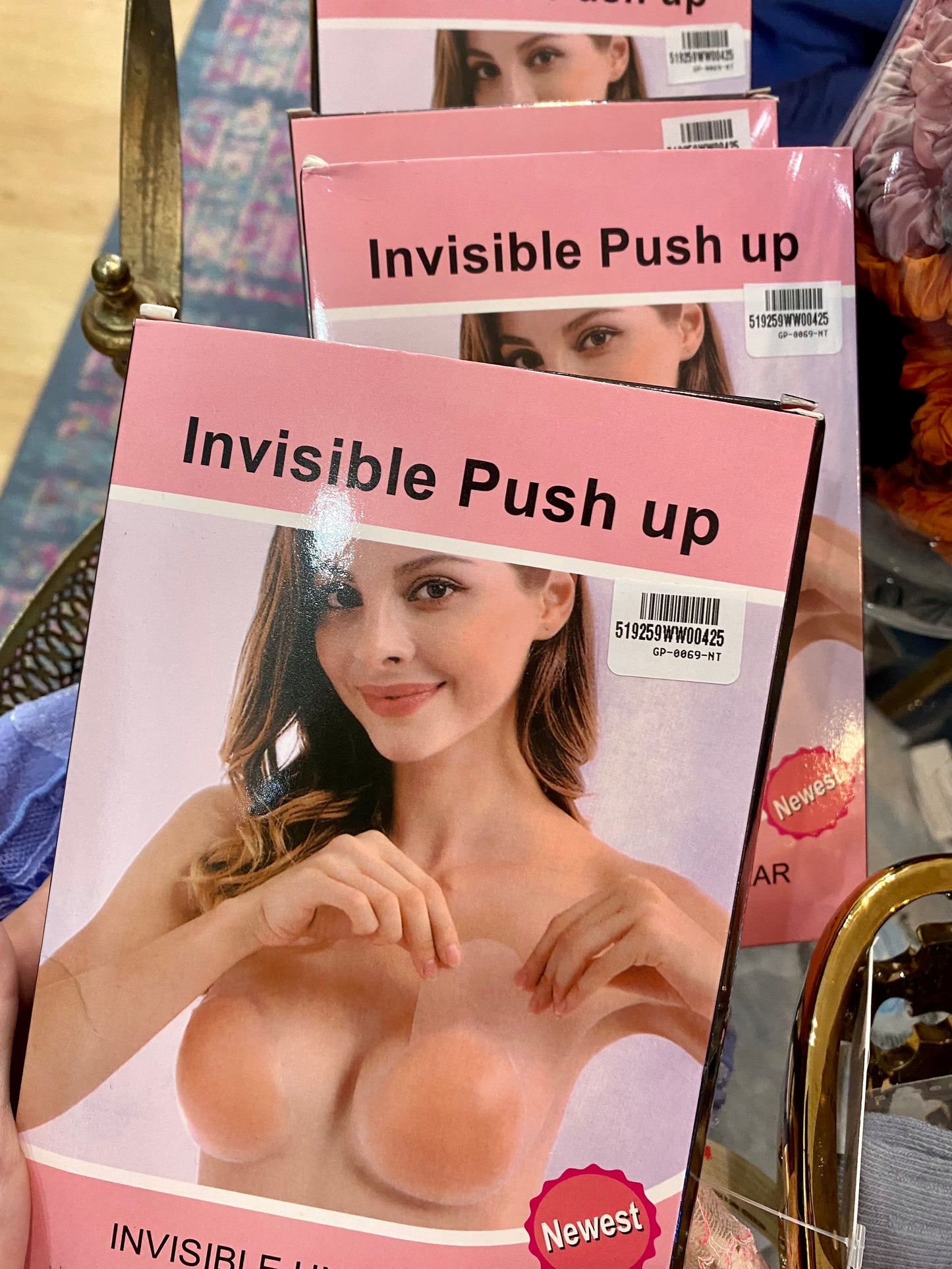 Sticky Invisible Push up Bra