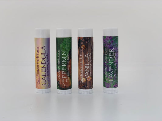 Peppermint lip balm
