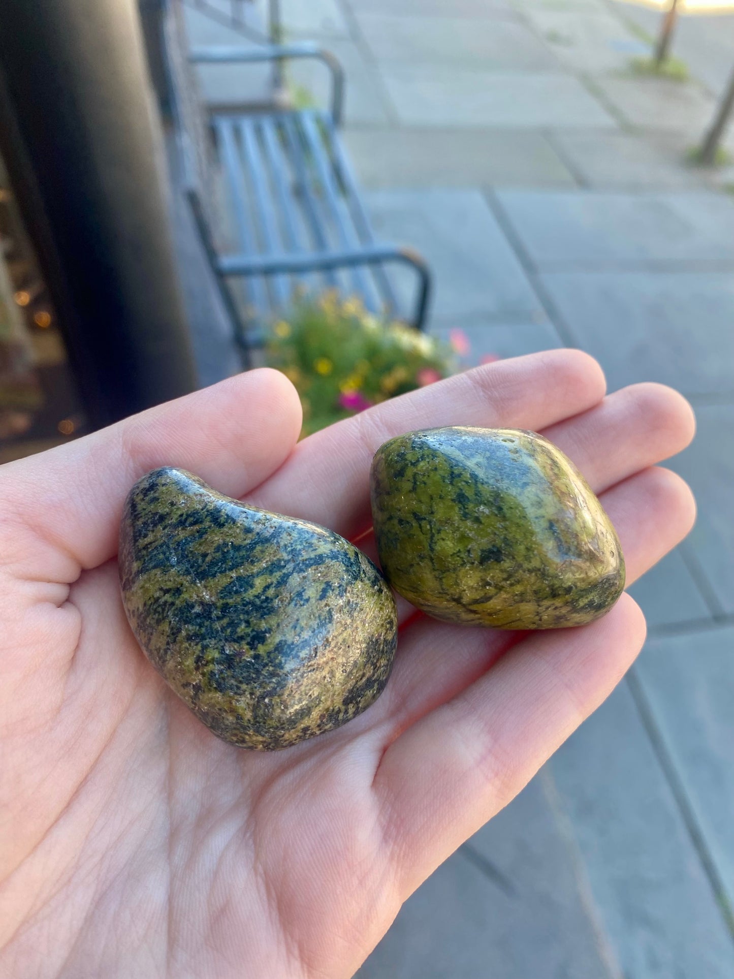 Large Jade Nephrite Tumbled Stone