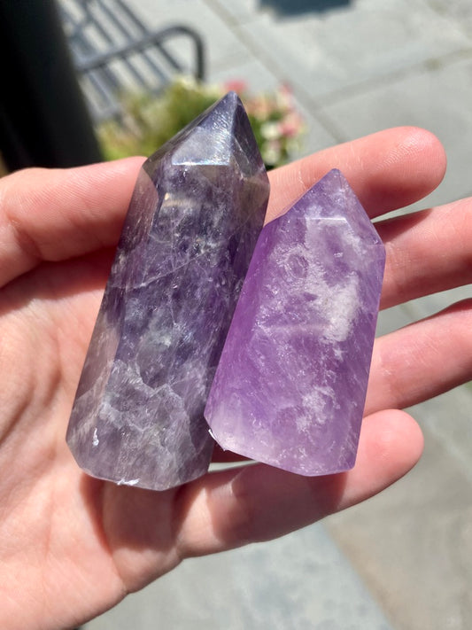 Amethyst Crystal tower