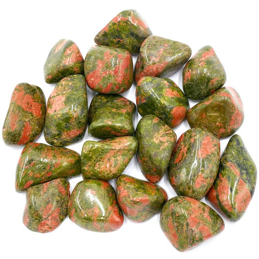 Tumbled Unakite Crystals