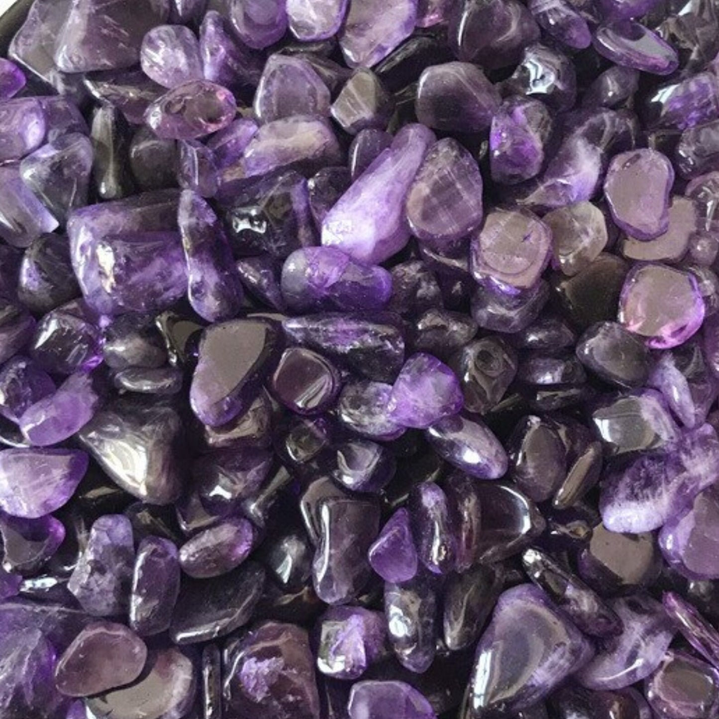 Small Tumbled Amethyst Crystals