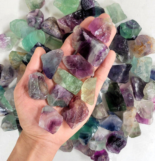 Raw Fluorite Crystals