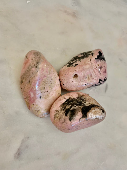 Large Rhodonite Crystals