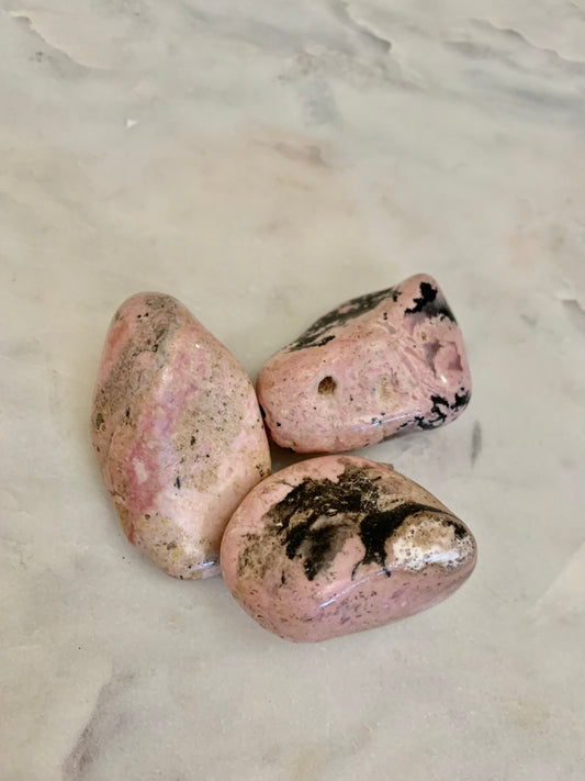 Large Rhodonite Crystals