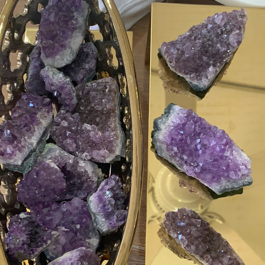 Small Raw Amethyst Clusters
