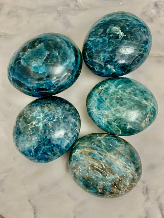 Apatite Palm Stone