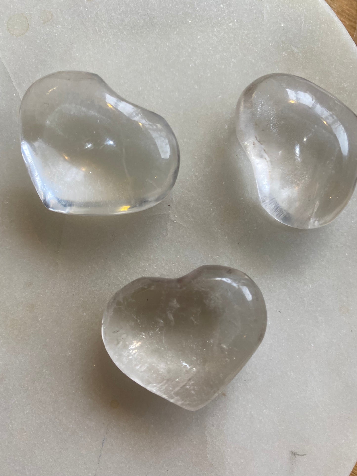 Quartz Crystal Hearts