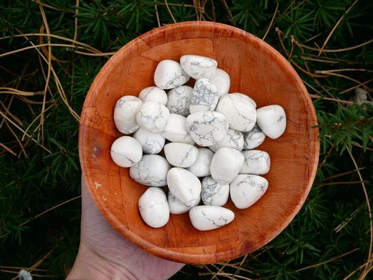 Howlite Tumbled Stones