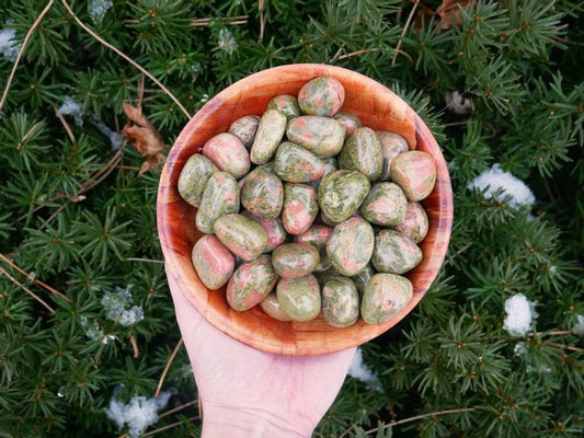 Unakite Tumbled Stones
